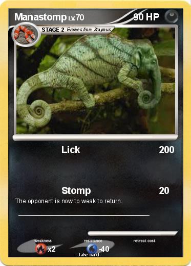 Pokemon Manastomp
