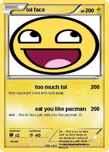 Pokemon lol face
