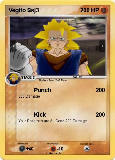 Pokemon Vegito Ssj3