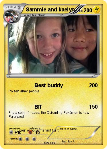 Pokemon Sammie and kaelyn