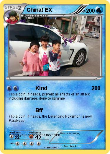 Pokemon China! EX