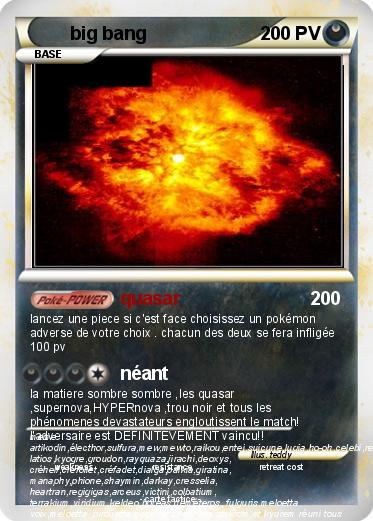 Pokemon big bang
