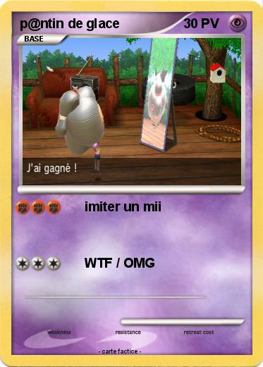 Pokemon p@ntin de glace