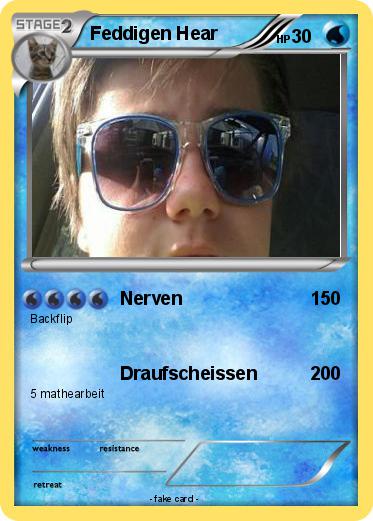 Pokemon Feddigen Hear