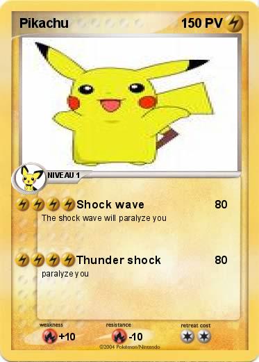 Pokemon Pikachu 