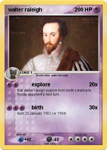 Pokemon walter raleigh
