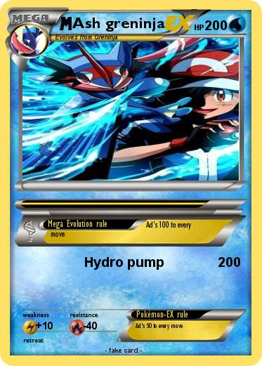 Pokemon Ash greninja
