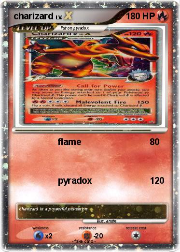 Pokemon charizard