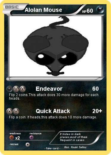 Pokemon Alolan Mouse