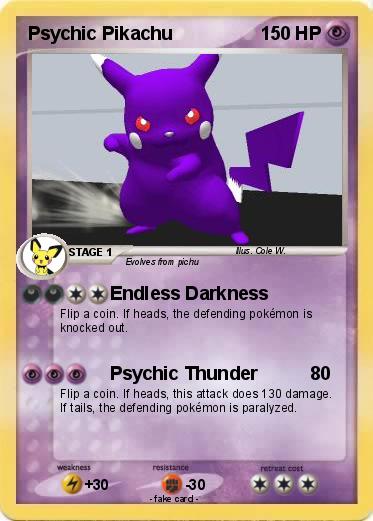 Pokemon Psychic Pikachu
