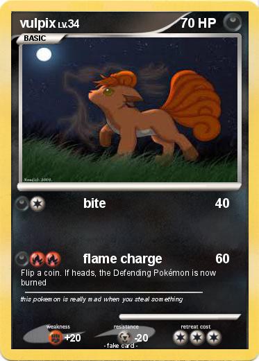 Pokemon vulpix