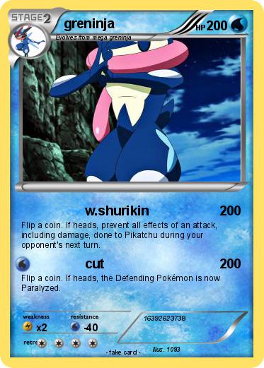 Pokemon greninja