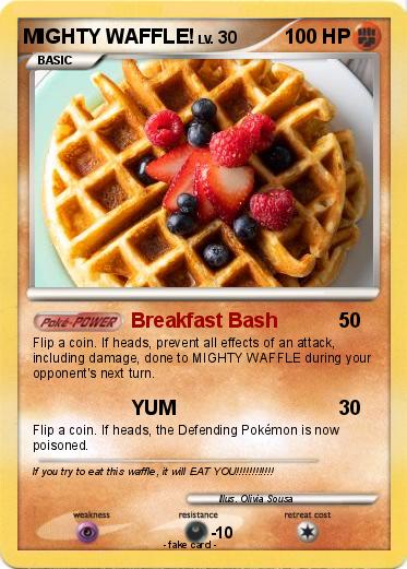 Pokemon MIGHTY WAFFLE!