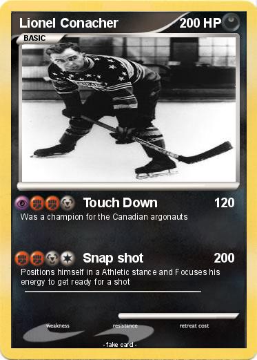Pokemon Lionel Conacher