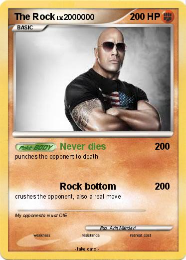Pokemon The Rock