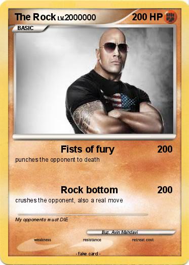 Pokemon The Rock