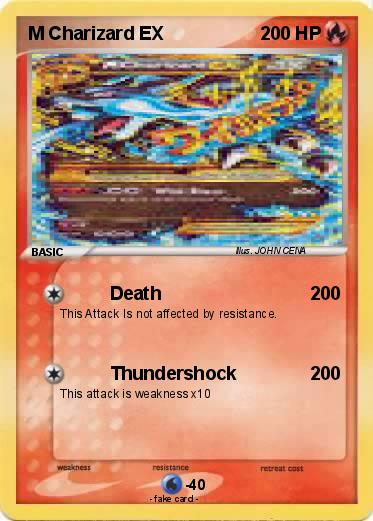 Pokemon M Charizard EX