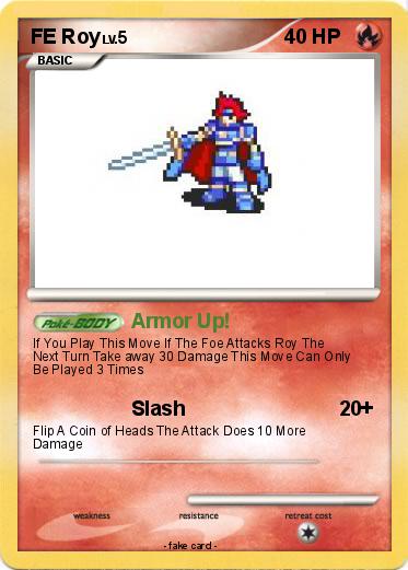Pokemon FE Roy