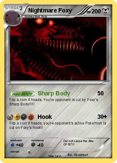 Pokemon Nightmare Foxy
