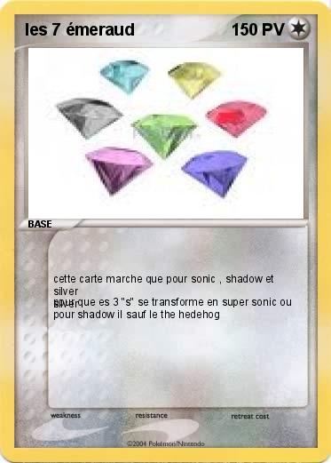 Pokemon les 7 émeraud