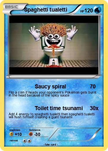 Pokemon Spaghetti tualetti