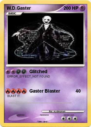 Pokemon W.D.Gaster