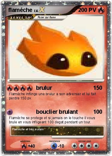 Pokemon flaméche