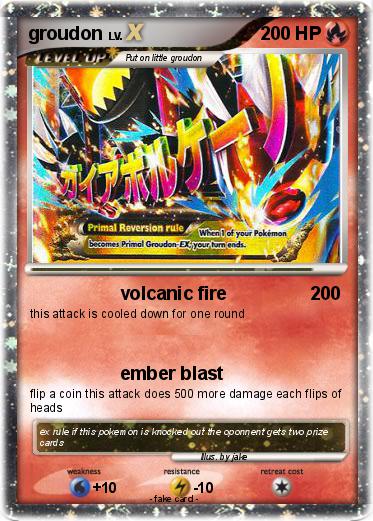 Pokemon groudon