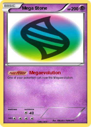 Pokemon Mega Stone