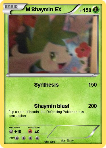 Pokemon M Shaymin EX