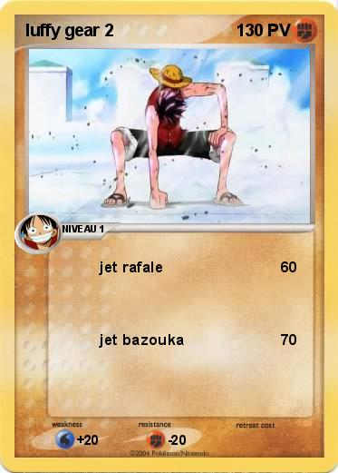 Pokemon luffy gear 2