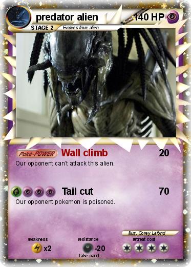 Pokemon predator alien