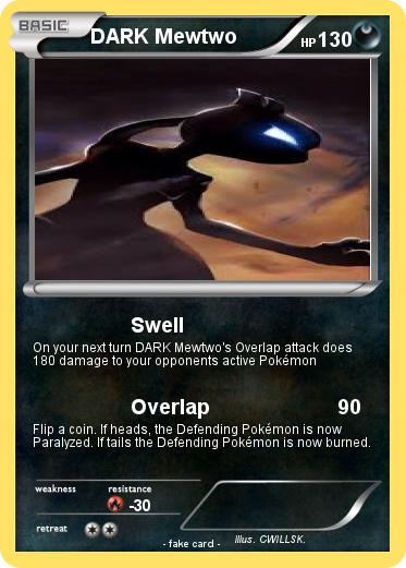 Pokemon DARK Mewtwo