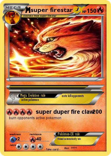 Pokemon super firestar