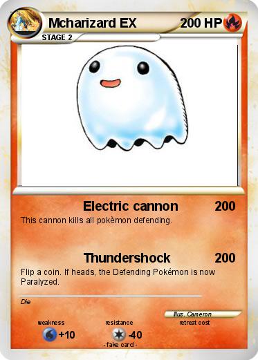 Pokemon Mcharizard EX