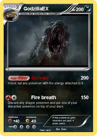Pokemon GodzillaEX