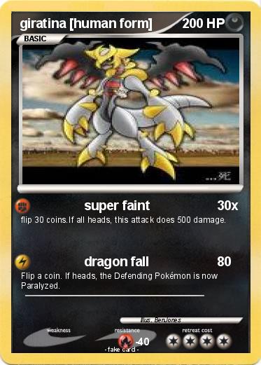 Pokemon giratina [human form]