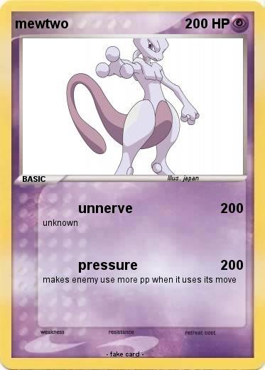 Pokemon mewtwo
