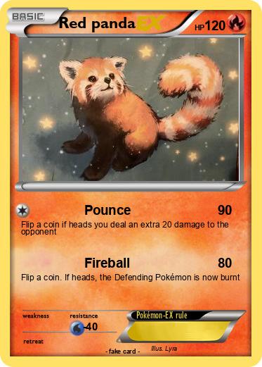 Pokemon Red panda