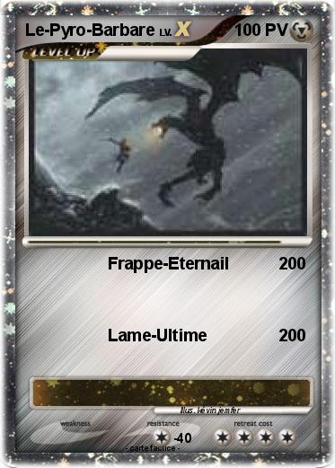 Pokemon Le-Pyro-Barbare