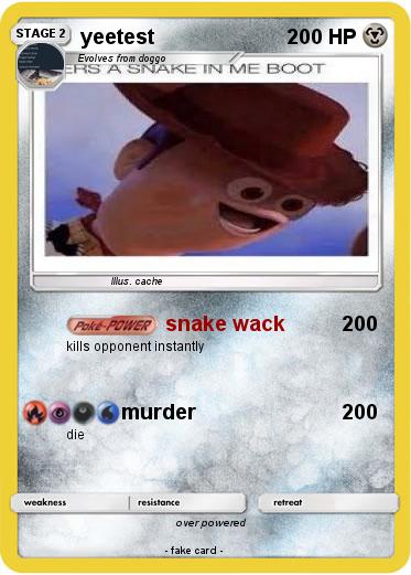 Pokemon yeetest