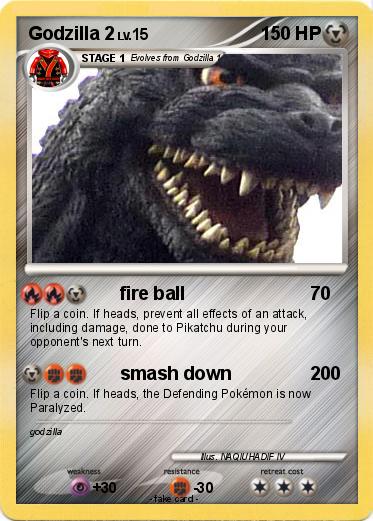Pokemon Godzilla 2