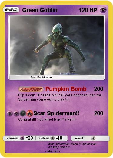Pokemon Green Goblin