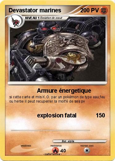Pokemon Devastator marines