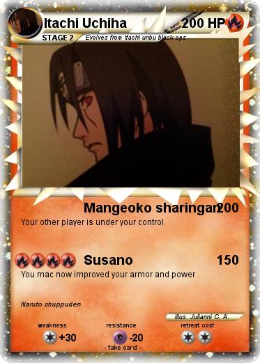 Pokemon Itachi Uchiha