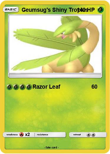 Pokemon Geumsug's Shiny Tropius