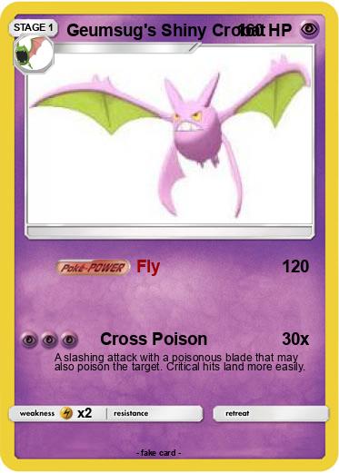 Pokemon Geumsug's Shiny Crobat