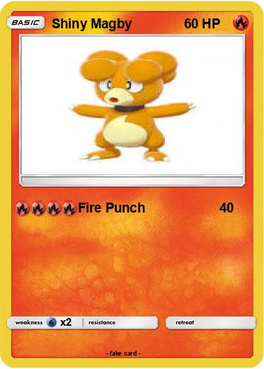 Pokemon Shiny Magby