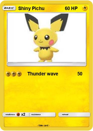 Pokemon Shiny Pichu