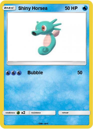 Pokemon Shiny Horsea